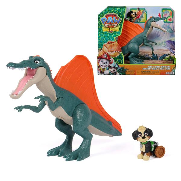 PAW Patrol: The Dino Movie Rise & Roll Dino Set