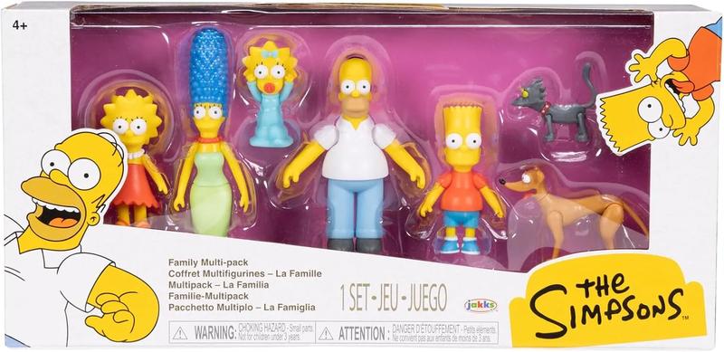 The Simpsons 2.5 Inch Scaled Figure Multipack