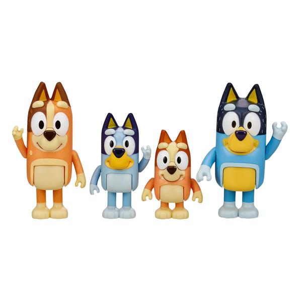 Bluey The Sleepover Figure 4-Pack
