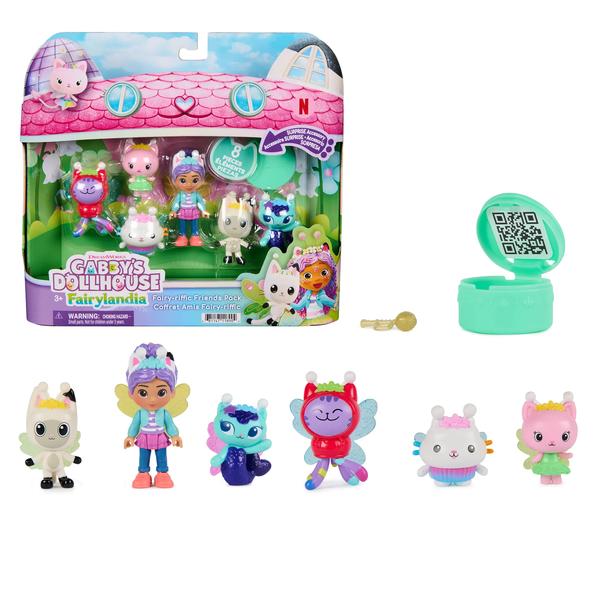 Gabby’s Dollhouse Fairylandia Fairy-riffic Friends Pack