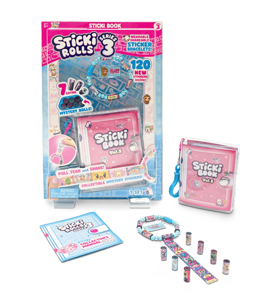 Sticki Rolls Sticker Book Series 3