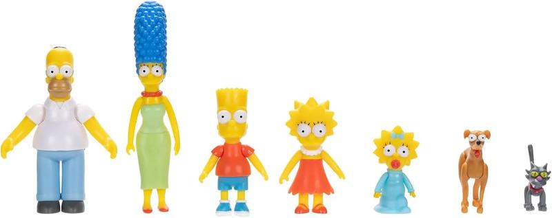 The Simpsons 2.5 Inch Scaled Figure Multipack