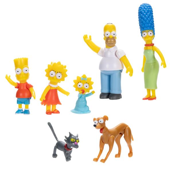 The Simpsons 2.5 Inch Scaled Figure Multipack