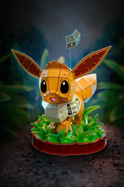 4D Build Pokémon Eevee 3D Puzzle Model Kit