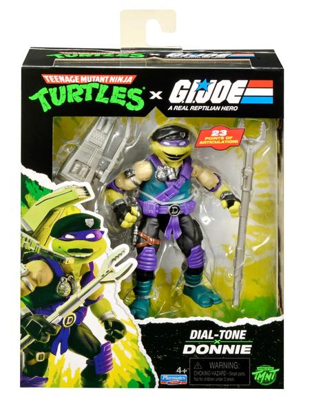 Teenage Mutant Ninja Turtles X GI.JOE Collab Figures Assortment&nbsp;