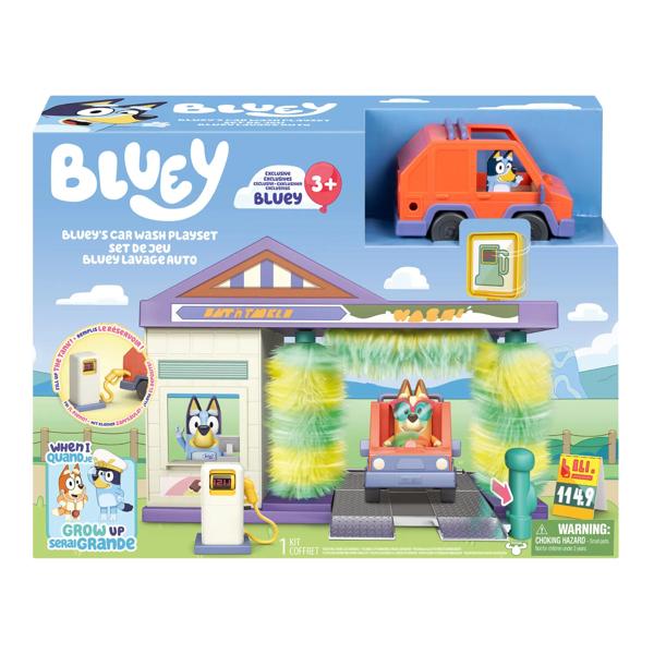 Bluey’s Car Wash Playset