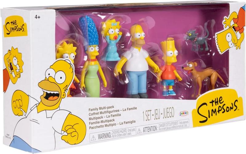The Simpsons 2.5 Inch Scaled Figure Multipack
