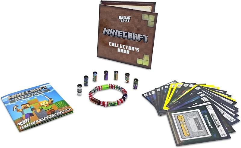 Sticki Rolls Minecraft Sticki Book