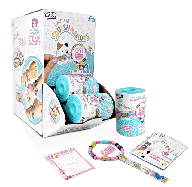 Sticki Rolls Squishmallows Sticki Band Assorted
