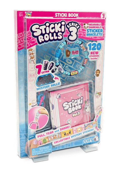 Sticki Rolls Sticker Book Series 3