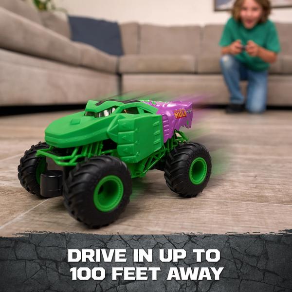 Monster Jam, Marvel The Hulk RC Monster Truck, 1:24 Scale