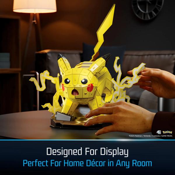 4D Build Pokémon Pikachu 3D Model Kit