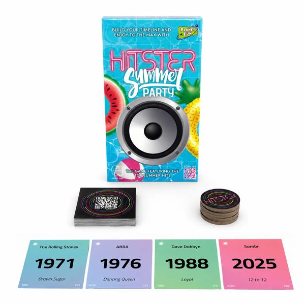 Hitster Summer Party  Music Card Game