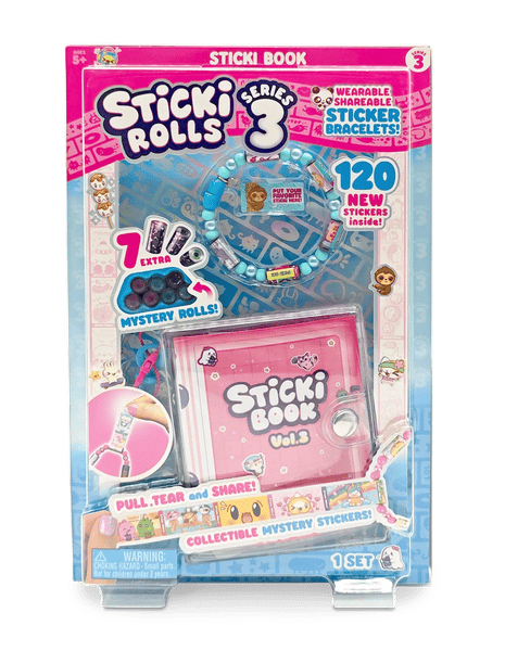 Sticki Rolls Sticker Book Series 3