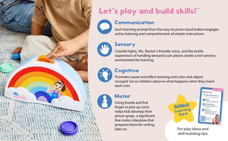 Ms. Rachel’s Rainbow Colour Sorter