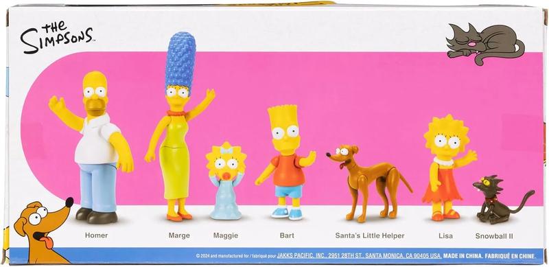 The Simpsons 2.5 Inch Scaled Figure Multipack
