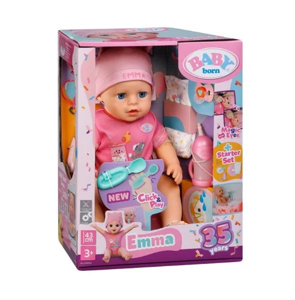 BABY born Emma Click & Play 43cm