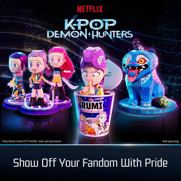 4D Build KPop Demon Hunters Rumi in Ramyeon Cup 3D Puzzle