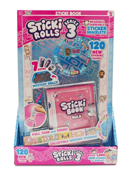 Sticki Rolls Sticker Book Series 3
