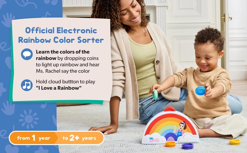 Ms. Rachel’s Rainbow Colour Sorter