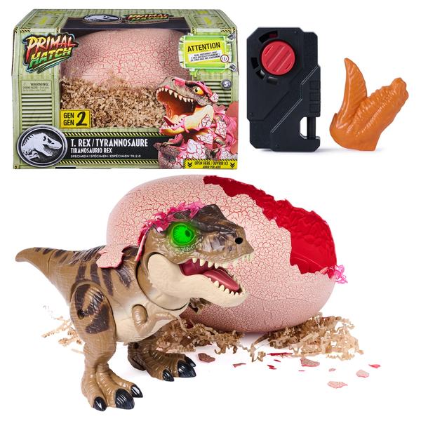 Jurassic World Primal Hatch Interactive Toy Dinosaur & Egg