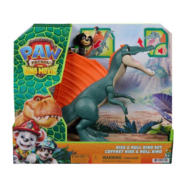 PAW Patrol: The Dino Movie Rise & Roll Dino Set