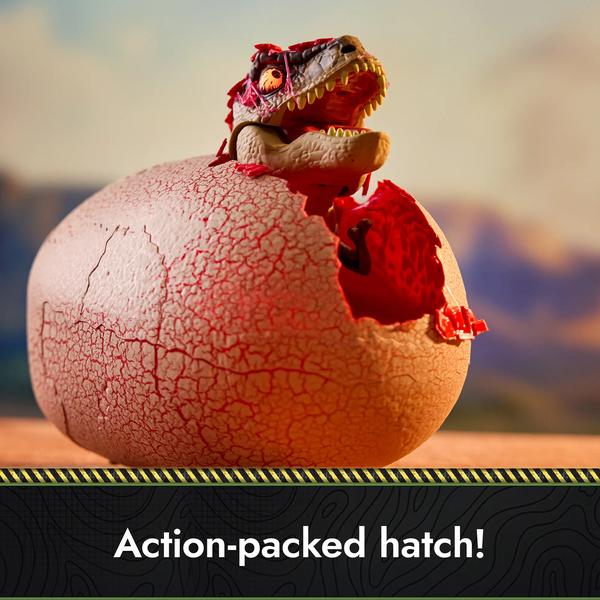 Jurassic World Primal Hatch Interactive Toy Dinosaur & Egg