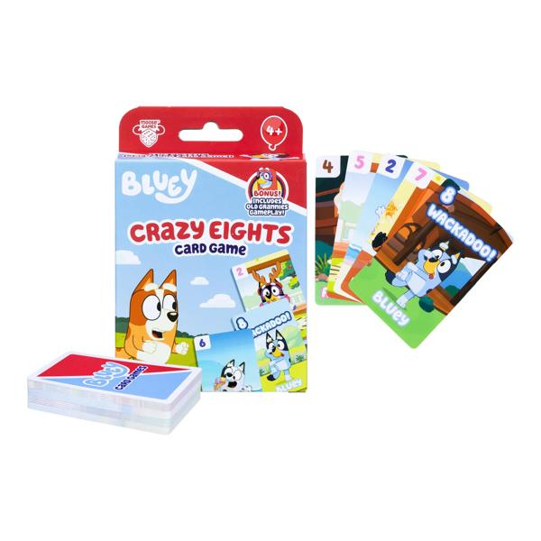 Bluey Crazy 8’s Card Game