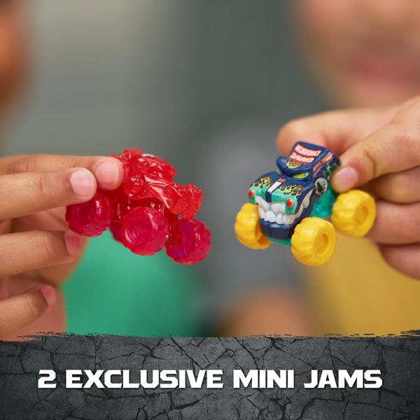 Monster Jam Mini Jams Megalodon Barnacle Blaster Ship Playset