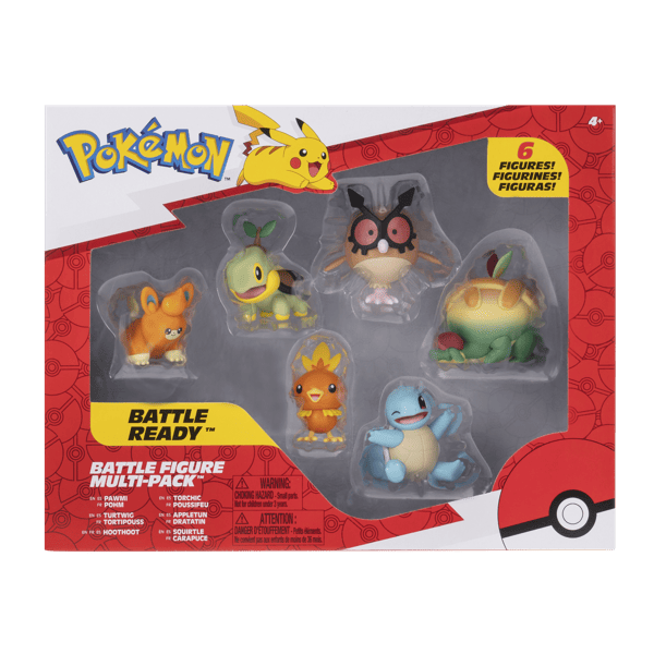 Pokémon&nbsp;Battle Figure 6 Pack Assorted