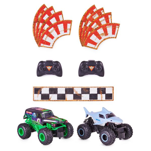 Monster Jam 1:24 Remote Control Racing Rivals