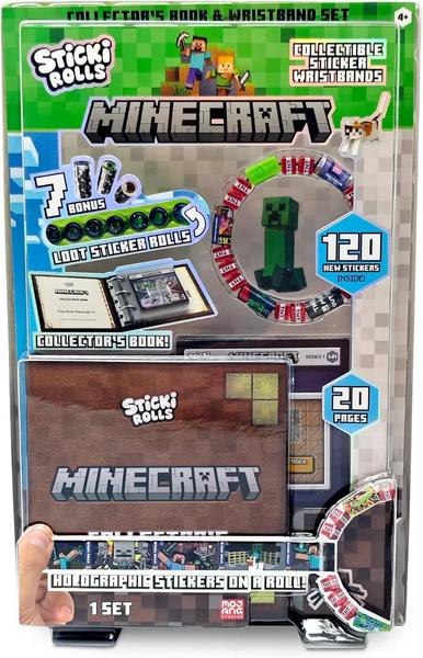 Sticki Rolls Minecraft Sticki Book