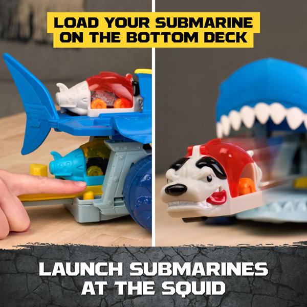 Monster Jam Mini Jams Megalodon Squid Takedown Playset&nbsp;