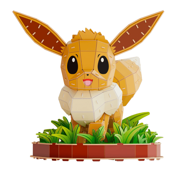 4D Build Pokémon Eevee 3D Puzzle Model Kit