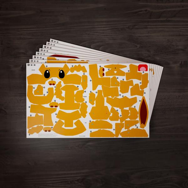 4D Build Pokémon Eevee 3D Puzzle Model Kit