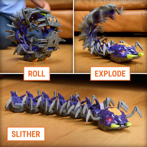 HEX BOTS Explodapede RC Robot Centipede