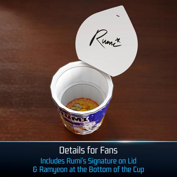 4D Build KPop Demon Hunters Rumi in Ramyeon Cup 3D Puzzle