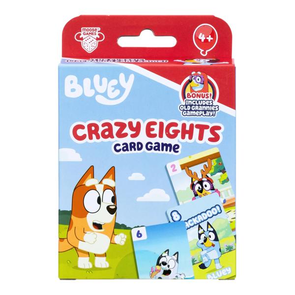 Bluey Crazy 8’s Card Game