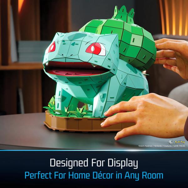 4D Build Pokémon Bulbasaur 3D Model Kit