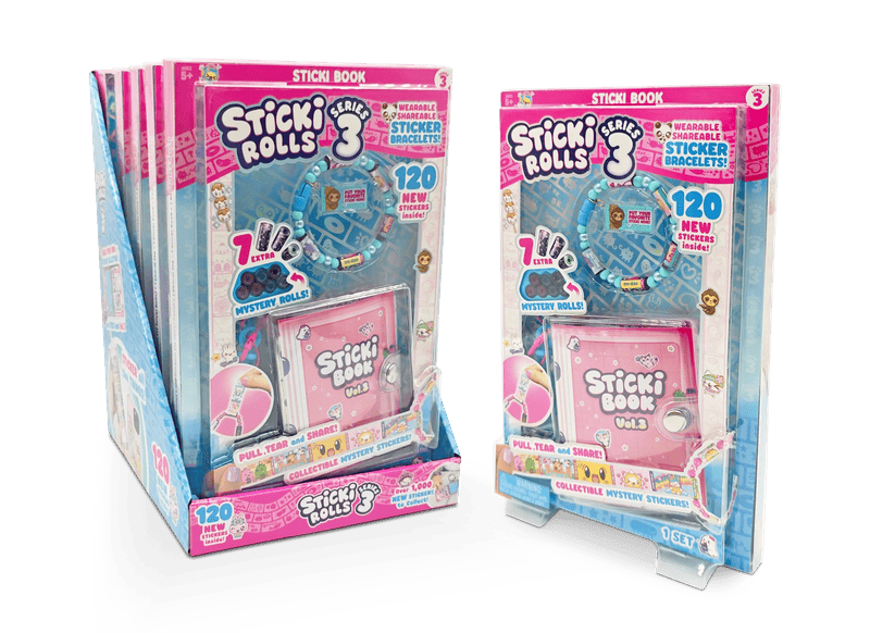 Sticki Rolls Sticker Book Series 3