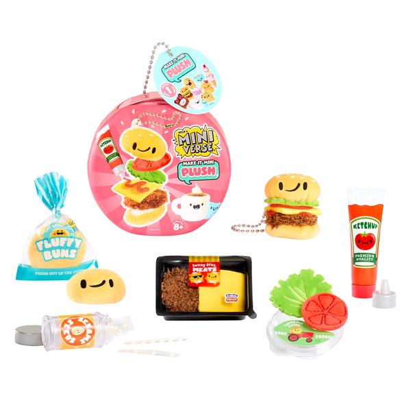 MGA’s Miniverse Make It Mini Plush DIY Food-Themed Plush Assortment