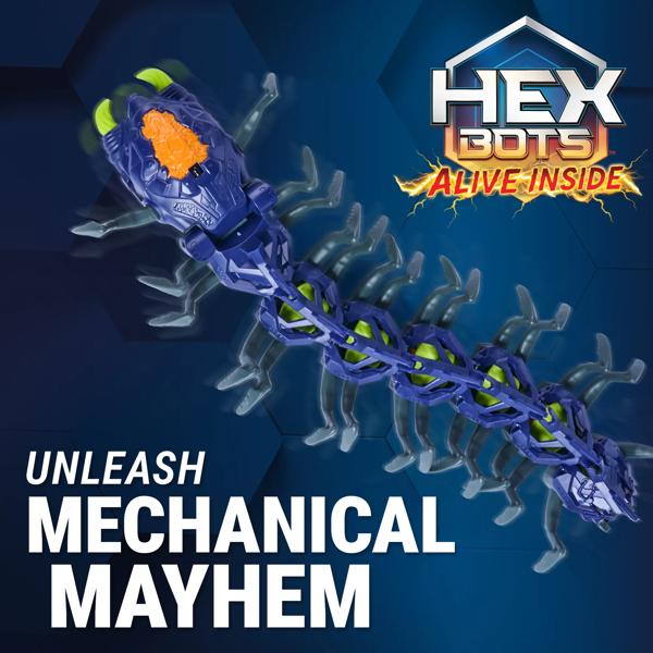 HEX BOTS Explodapede RC Robot Centipede