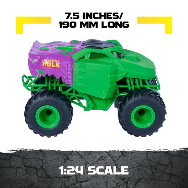 Monster Jam, Marvel The Hulk RC Monster Truck, 1:24 Scale