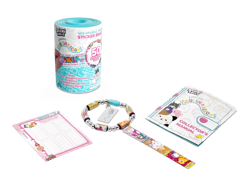Sticki Rolls Squishmallows Sticki Band Assorted