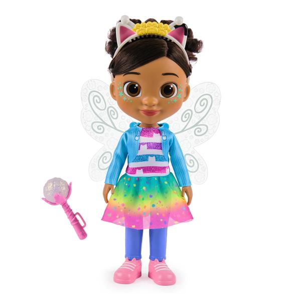 Gabby’s Dollhouse Fairylandia Dandelion Magic Gabby Doll with Light-Up Wings