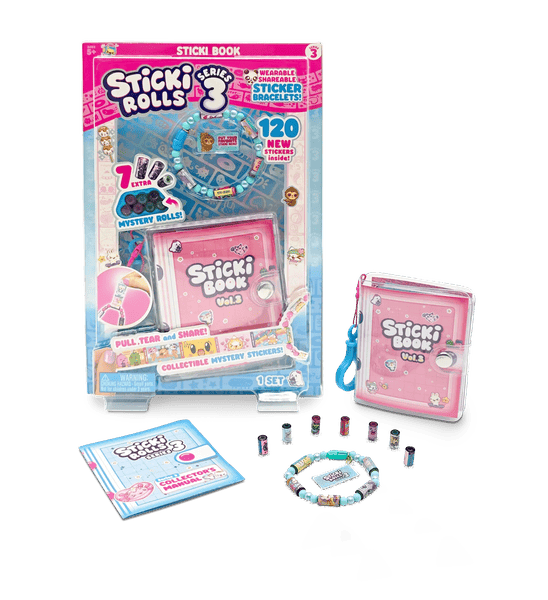 Sticki Rolls Sticker Book Series 3