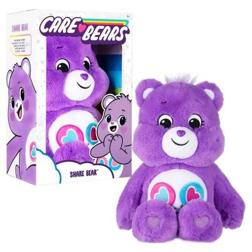 Care Bears Share Bear Medium Soft Toy