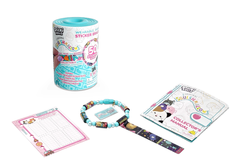 Sticki Rolls Squishmallows Sticki Band Assorted