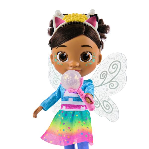 Gabby’s Dollhouse Fairylandia Dandelion Magic Gabby Doll with Light-Up Wings