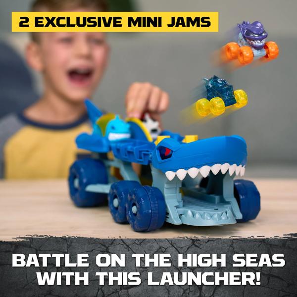 Monster Jam Mini Jams Megalodon Squid Takedown Playset&nbsp;